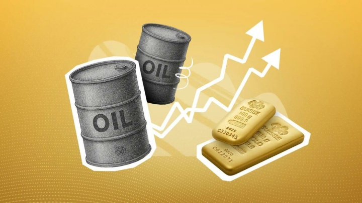 بهای نفت در مدار صعود، طلا و نقره در مسیر اصلاح
