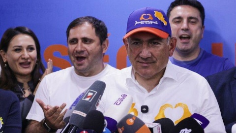 حزب پاشینیان در انتخابات ارمنستان پیروز شد