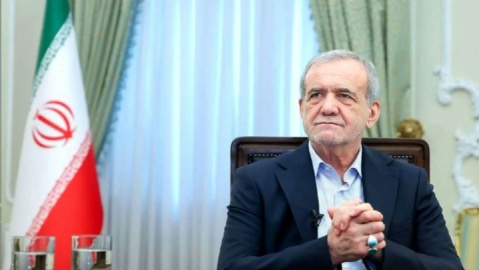 پزشکیان: خط راهآهن اردبیل به میانه به طول ۱۷۳ کیلومتر افتتاح شد