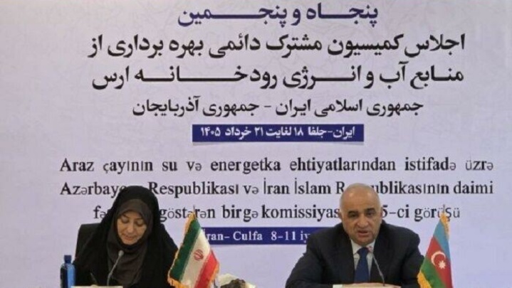 توافق ایران و آذربایجان برای پایش منابع آب ارس