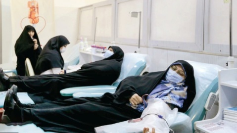 افزایش ۱۰ درصدی ذخیره خون در جنگ تحمیلی