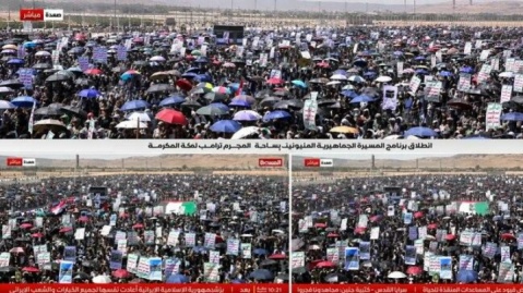 یمنی‌ها پیروزی بزرگ و تاریخی ایران و حزب‌الله را تبریک گفتند