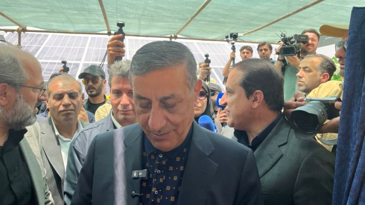 نیروگاه خورشیدی ۶ مگاواتی دول منیری افتتاح شد