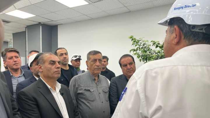 بازدید معاون اجرایی رئیس‌جمهور از شرکت پتروپالایش دهلران