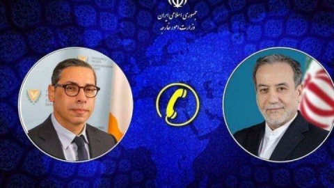 تماس تلفنی عراقچی و وزیر امور خارجه قبرس
