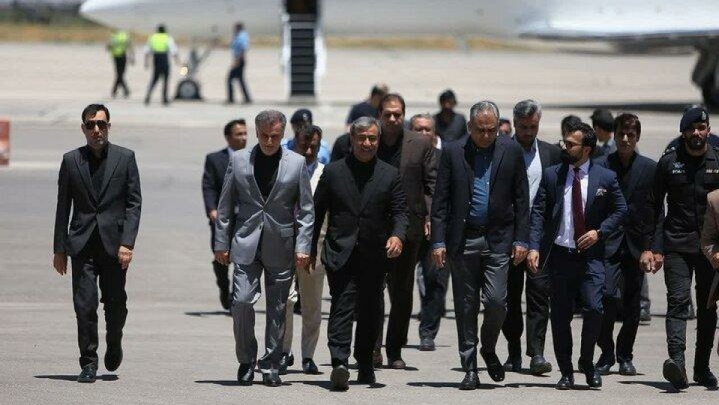 وزیر کشور پاکستان وارد مشهد شد