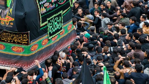 فیلم / نخل‌گردانی باشکوه در جاجرم