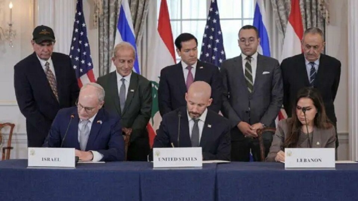 متن کامل توافقنامه سازشکارانه دولت لبنان با رژیم اسرائیل