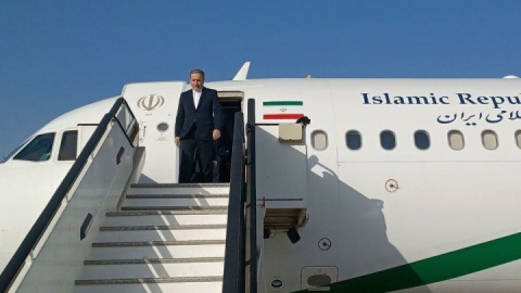 عراقچی وارد بغداد شد+ فیلم