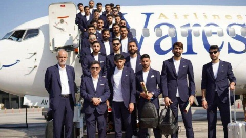 کاروان تیم ملی عصر چهارشنبه وارد تهران می شود