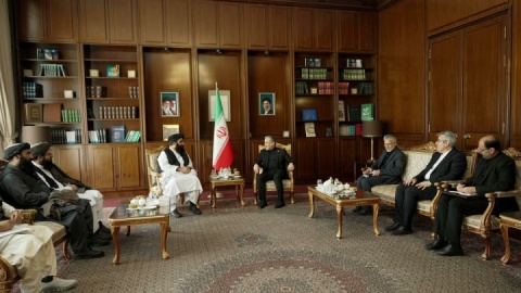 دیدار وزیر امور خارجه افغانستان با سیدعباس عراقچی
