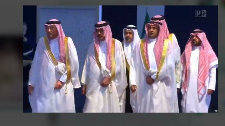 حضور هیات عربستانی در مراسم ادای احترام به پیکر رهبر شهید ایران