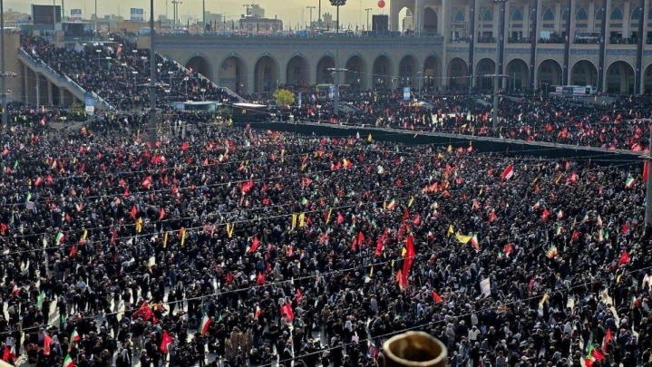 تشییع باشکوه رهبر شهید انقلاب؛ تیتر یک رسانه‌های قطر
