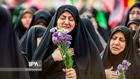 تصاویر/ وداع با رهبر شهید انقلاب-۳