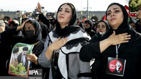 تصاویر/ وداع با رهبر شهید انقلاب-۲