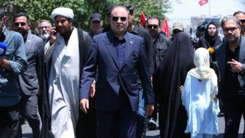 حضور وزیر جهاد کشاورزی در مراسم تشییع پیکر مطهر رهبر شهید انقلاب