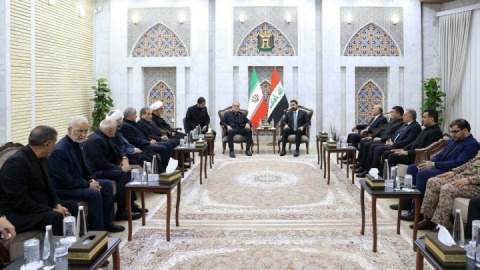 تصاویر/ تصاویری از  دیدار پزشکیان با علی فالح کاظم الزیدی، نخست وزیر عراق