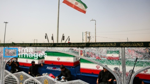 تصاویر / تشییع پیکر مطهر رهبر شهید انقلاب در قم