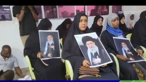 تصاویر / عزاداری دوستداران امام شهید در تانزانیا همزمان با مراسم تشییع پیکر ایشان