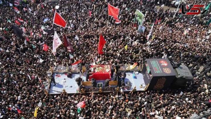 فیلم / لحظاتی از مراسم پرشکوه تشییع پیکر مطهر رهبر انقلاب