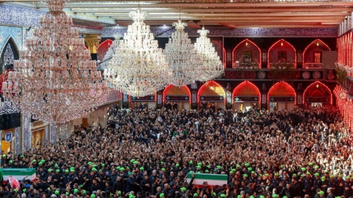 عراق : بیش از ۱۰ میلیون نفر در مراسم تشییع رهبر شهید در نجف و کربلا شرکت کردند
