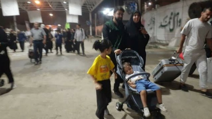 تردد ۱۲ هزار نفر از پایانه مرزی مهران در شبانه‌روز گذشته