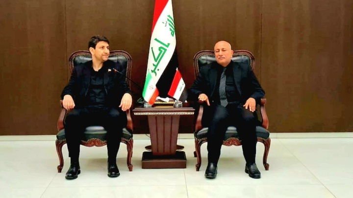 دیدار وزیر ارتباطات کشورمان با تولیت آستان حسینی و رایزنی با استاندار کربلا برای ارتقای خدمات ارتباطی اربعین