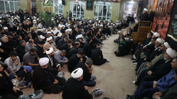 تصاویر / برگزاری مراسم بزرگداشت رهبر شهید انقلاب از سوی آیت‌الله العظمی سیستانی
