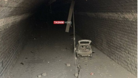 انسداد موقت تونل شهید میرزایی در محور بندرعباس ـ حاجی‌آباد