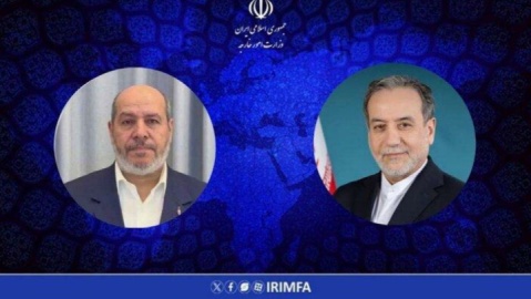 پیام تبریک عراقچی به رئیس جدید دفتر سیاسی جنبش حماس