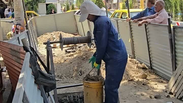 پس از ۳۳ سال؛ فاضلاب به قلب اراک رسید