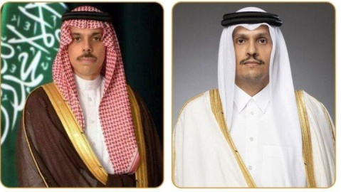 تماس تلفنی وزیران خارجه قطر و عربستان درباره تلاش‌ها برای کاهش تنش در منطقه