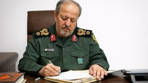 پیام سرپرست وزارت دفاع به مناسبت بازگشت پیکر مطهر شهید امیر سرتیپدوم خلبان مجید کاظمی