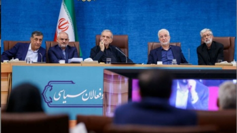 فیلم/ حدادعادل: برخی دعواهای انتخاباتی را به خیابان نیاورند