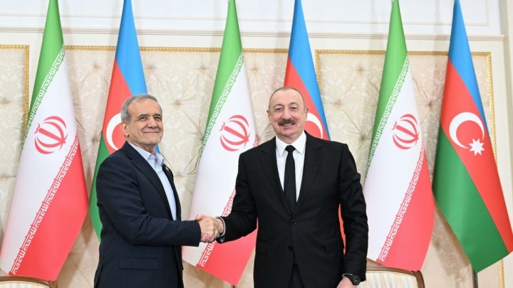 علی‌اف خطاب به پزشکیان؛ باکو در کنار ملت ایران ایستاده است