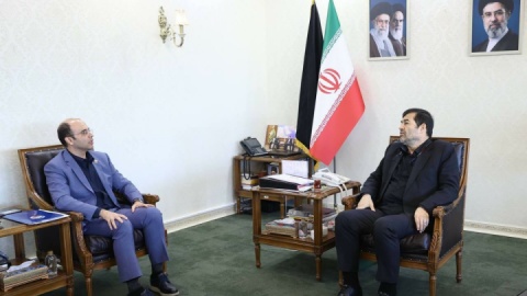 دیدار رئیس فدراسیون ووشو با وزیر ورزش و جوانان
