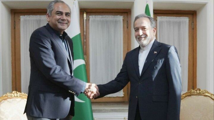 دیدار وزیر کشور پاکستان با عراقچی