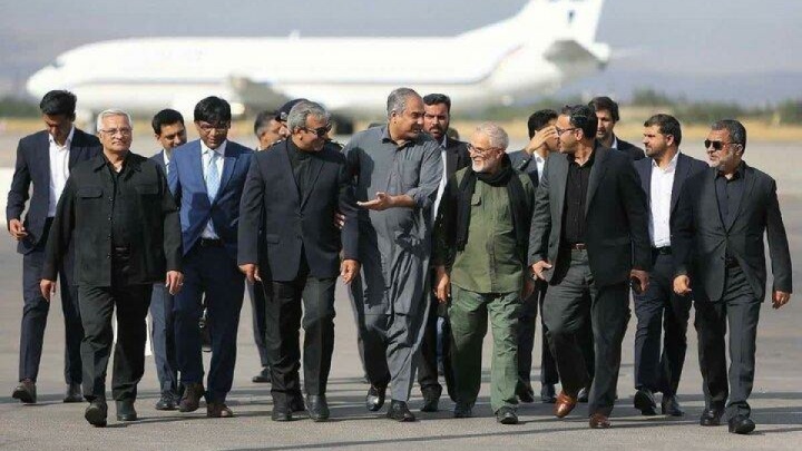 وزیر کشور پاکستان وارد مشهد شد