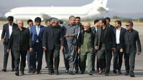 وزیر کشور پاکستان وارد مشهد شد