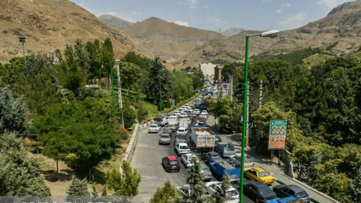 وضعیت ترافیک و آب و هوای چالوس