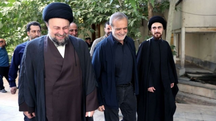 دیدار رئیس جمهور با آیت الله سید حسن خمینی