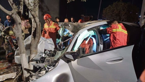 تصادف مرگبار «بی ام و» در بزرگراه همت
