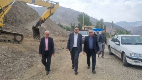 فرماندار شمیرانات در میدانِ گره‌های عمرانی شمشک‌دربندسر؛ از جاده دیزین تا گودبرداری‌های بلاتکلیف