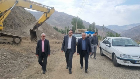 فرماندار شمیرانات در میدانِ گره‌های عمرانی شمشک‌دربندسر؛ از جاده دیزین تا گودبرداری‌های بلاتکلیف