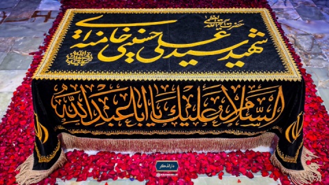 مراسم بزرگداشت چهلم «آقای شهید ایران» در حرم مطهر رضوی، مشهد