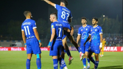برتری ۲ بر صفر  استقلال مقابل سپاهان