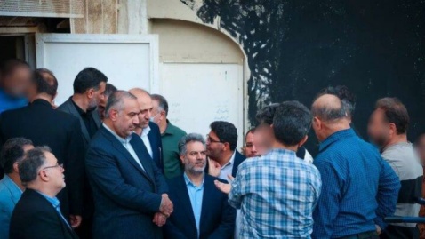 بازدید رئیس سازمان زندان‌ها از بازداشتگاه اوین