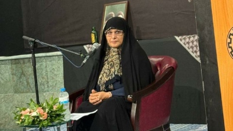 آیین بزرگداشت شهید سیده بشری حسینی خامنه‌ای برگزار شد