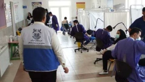 تقدیر هلال‌ احمر کرمان و بسیج پزشکی رفسنجان از مس ایران