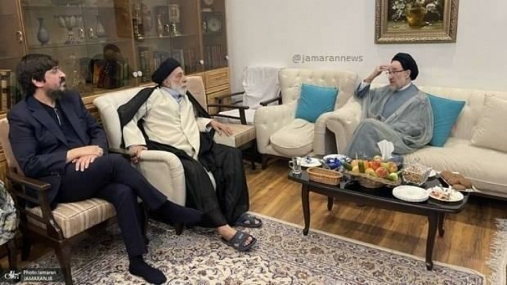 دیدار سيد محمد خاتمی با سيد هادی خامنه‌ای